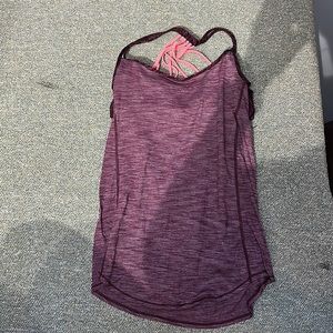 Lululemon Workout tank/ bra